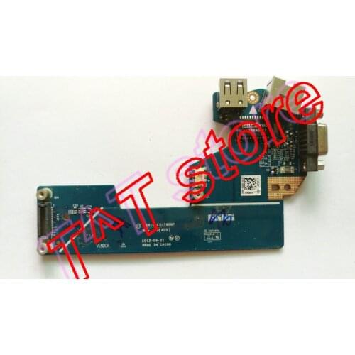 Original E5530 LAN USB VGA Board LS-7908P 826R6 0826R6 test good free shipping