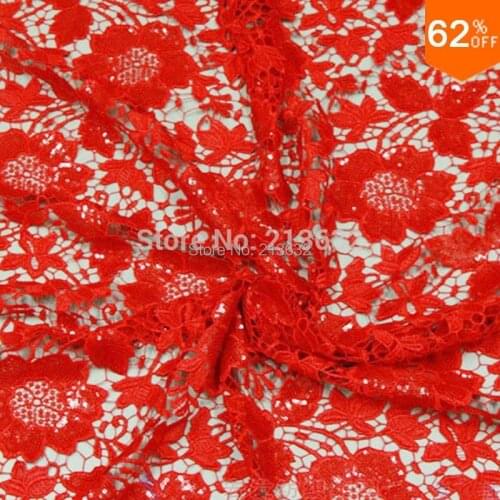 PHM7 Eugen yarn yarn three-dimensional embroidery lace fabric water soluble lace cloth 5y two positioning flowers tecido feltro