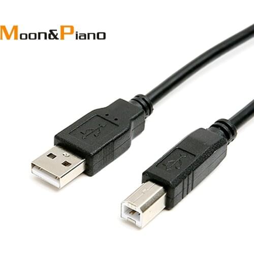 USB 2.0 Printer Cable Line 1.5m 3m 5mType B Male to A Male Data Extension High Speed Transmission Office Printer Data Wire