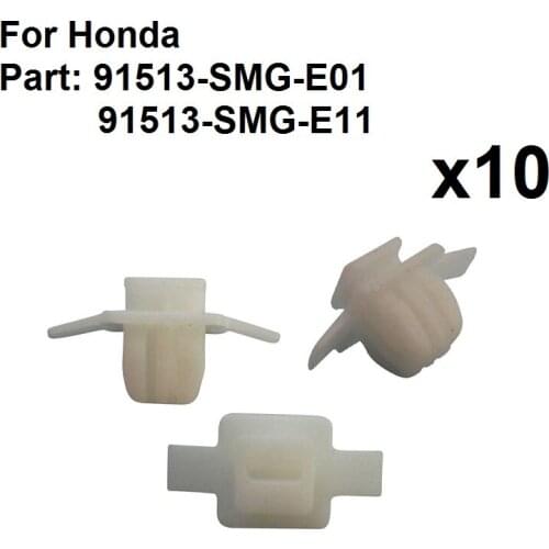 10x Wheel Arch Trim Clips Wing Wheel Arch Surround Clips- For Honda Civic CRV