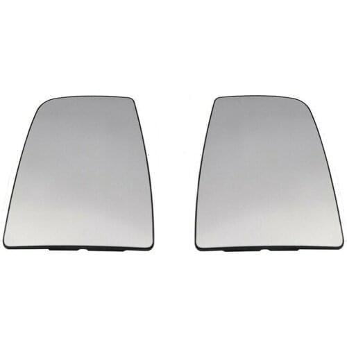 2Pcs for Ford Transit Mk8 2014 -2020 Left Right Heated Rear Mirror Glass + Back Plate 1823986 1823985
