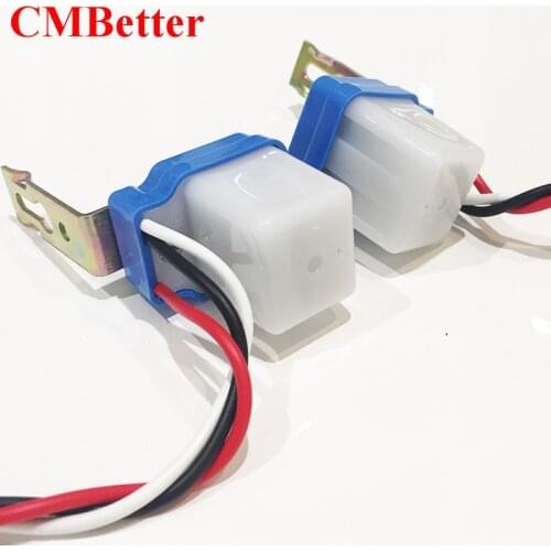 Automatic Auto On Day Off Street Light Switch 10A Night Light Control Sensor Switch AC 12v/24v/110v/220v