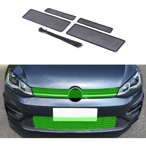 For Volkswagen VW Golf MK7 2017-2020 Car Accessories Front Grille Insert Net Anti-insect Dust Garbage Proof Inner Cover Mesh
