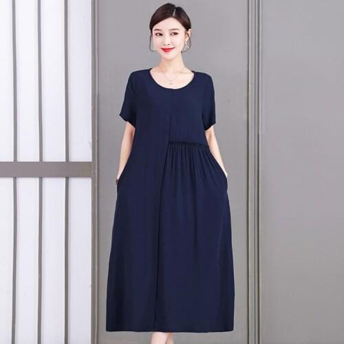 Синие летние платья BOOKERPHILS China At AliExpress