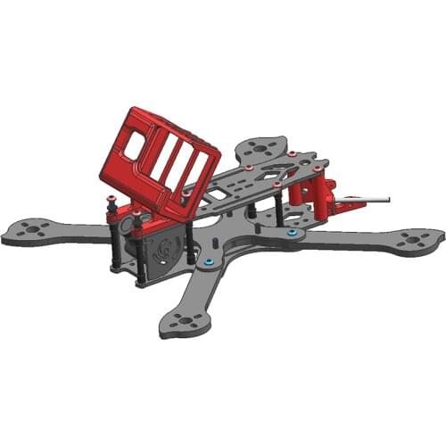 HSKRC XL5 XL6 XL7 XL8 XL9 3D Printed Holder Protection Cover Mount for GoPro Hero 5 6 7 8 Camera RC FPV Drone