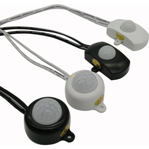 DC5V-24V 12V 5A Sensor PIR Switch Infrared Motion Detector Sensor Controller for LED Strip Light with DC Connector 4 Types