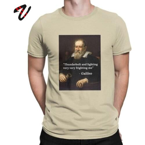Swag T Shirt Galileos Famous Quote Tshirt For Men Galileo Queen Bohemian Rhapsody Clothes Plus Size Tees 100% Cotton T-Shirt
