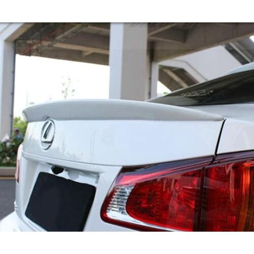 USE For Lexus IS250 IS300 IS350 2007 2008 2009 2010 2011 2012 2013 ABS Plastic Unpainted Primer Color Exterior Rear Wing Spoiler