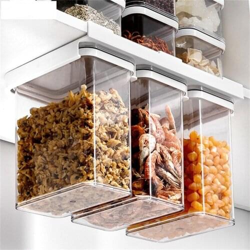 Storage Box Drawer Basket Refrigerator Pull-out Drawer Fresh-keeping Compartment Storage Grains Airtight Tank