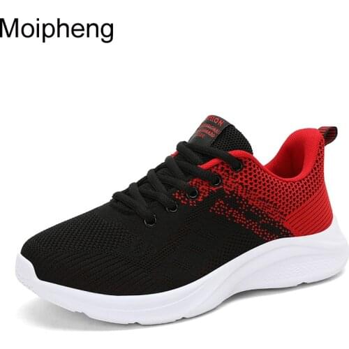 Moipheng Platform Sneakers Women Breathable Casual Shoes Outdoor Light Weight Mesh Shoes Walking Ladies Sneakers Tenis De Mujer