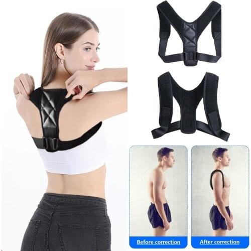 Braces Supports Belt Adjustable Back Posture Corrector Clavicle Spine Back Shoulder Lumbar Brace Support Belt Posture Correction
