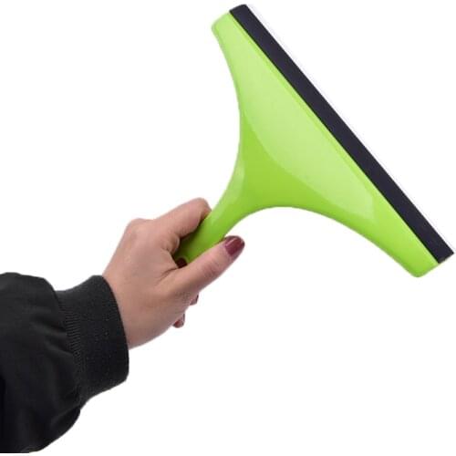 Simple Window Cleaner Wiper Green Car Glass Cleaner Household Cleaning Brush Window Cleaning Tools