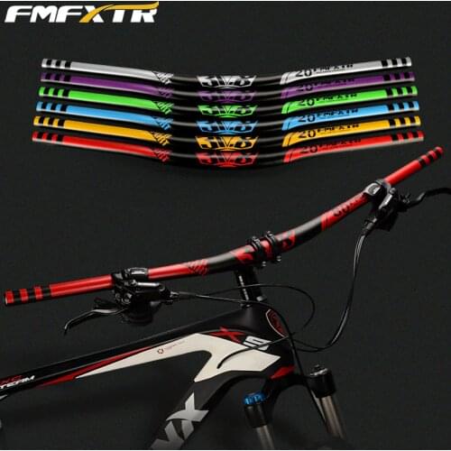 FMFXTRSwallow Shaped Mountain Bike Full Carbon Bicycle Handlebar 31.8*620-720mm MTB Bike Parts Aluminum Alloy 7075 Cycling Handl