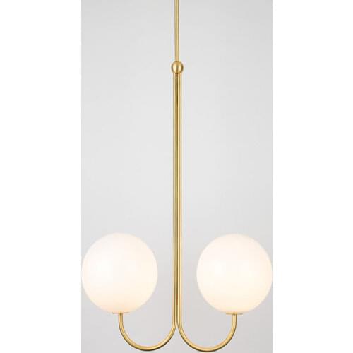 Modern iron glass ball crystal hanging lamp chandeliers ceiling luzes de teto living room decoration lamparas de techo