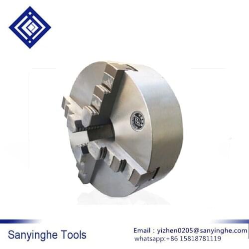 High precision sanyinghe 1 pcs lathe chuck four-jaw self-centering chuck K12-160 CNC tools for lathe machine