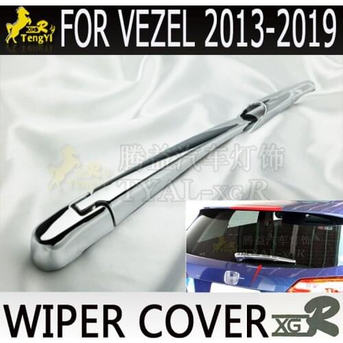 Xgr rear tail wiper kit chromed cover car care for VEZEL HRV 2013-2019