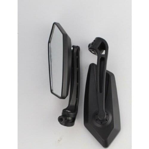 Motorcycle rearview mirror scooter electric bicycle rearview mirror electronic back convex rear view mirror blind spot mirror