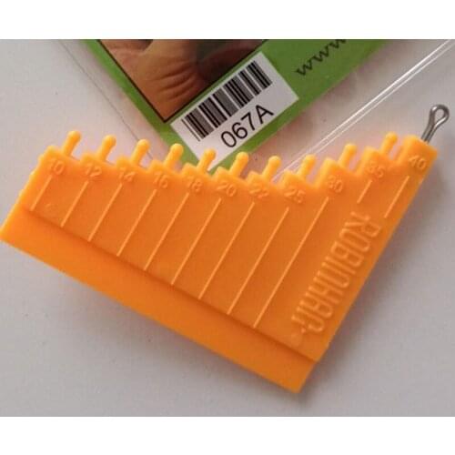 1PCS Carp Fishing Accessories Hair Gauge For Carp Hair Rig Measurement Tool Carp Coarse Method Feeder Fishing Tackle New