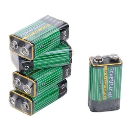 1pcs sales 9V battery universal 9V power battery for kinds of alarms beeper power battery alarm battery