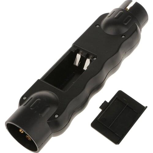 12V 7 Pin Trailer Towing Tester LED Lights Wiring Circuit Plug and Socket Practical Test Tools