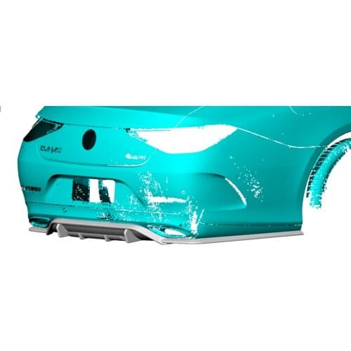 Carbon Fiber Rear Bumper Diffuser For Mercedes-Benz CLS Class CLS400 CLS550 Sport Sedan 2018 2019 Car Rear Bumper Diffuser Lip