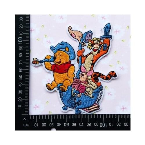 Disney Cartoon Mickey Mouse Patches Elsa Princess Patches for Clothing Donald Duck Minnie Mouse Simba Iron on Patches Diy Patch