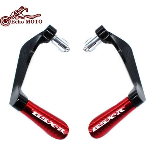 For SUZUKI GSXR GSX-R 600 750 1000 Motorcycle 7/8" 22mm Universal Handlebar Grips Guard Brake Clutch Levers Guard Protector