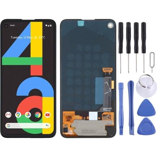 IPartsBuy for Google Pixel 4a G025J Original LCD Screen and Digitizer Full Assembly