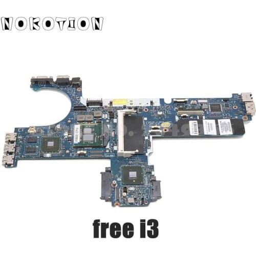 NOKOTION For HP Elitebook 8440P Laptop Motherboard 594026-001 594027-001 KCL00 LA-4901P DDR3 QM57 Quadro NVS 3100M Free CPU