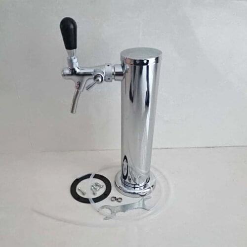 One way Stainless steel beer tower set with compensator beer tap /faucet