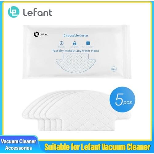 5 pcs/lot Disposable Cleaning Wipes Lefant M210/M213/M210B Robot Vacuum Cleaner Accessories