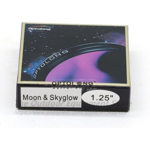 OPTOLONG 1.25'' Filter Moon&Skyglow Standard Eyepiece Filter for Astronomy Monocular Telescope