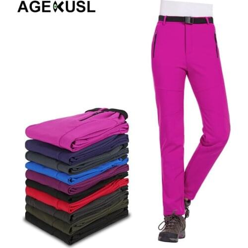 TWTOPSE Women Winter Sport Cycling Pants Waterproof Windproof MTB Road Bike Bicycle Trousers For Hiking Camping Skiing Pants