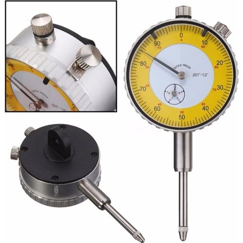 0.001"-1.0" High Accuracy Dial Test Indicator 55mm Dia. Mayitr Precision Lever Gauge Meter Measuring Instrument Tools