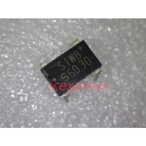 10PCS S1WB S1WBS60 DIP-4