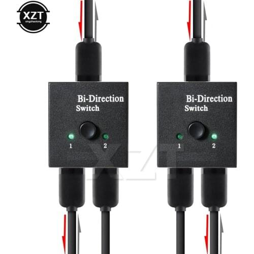 4K Splitter Switch 1X2 2X1 Split 1 in 2 Out Amplifier 1080P 4Kx2K HDMI-Compatible Switcher 2 Ports Bi-directional