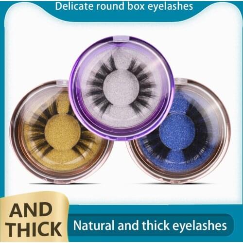 1 Pairs Luxury Mink Hair False Eyelashes Natural Thick Long Eye Lashes Hand Made Eyelashes Makeup Tools Faux Cils Maquillaje