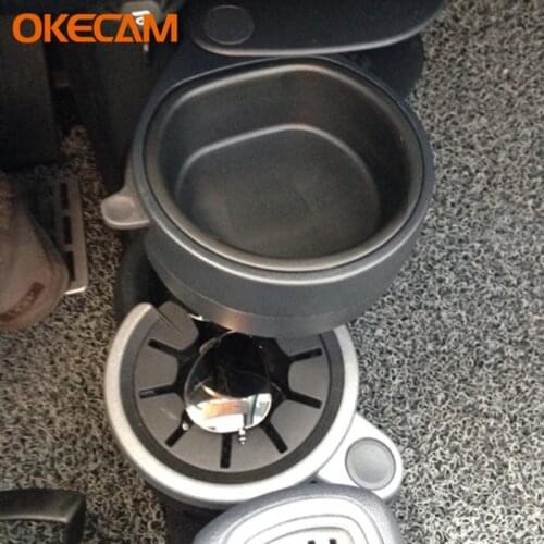 Car Container Refit Organizer Ashtray Change to Storage Replacement For Mercedes Smart Fortwo 451 Car Interior Storage Box