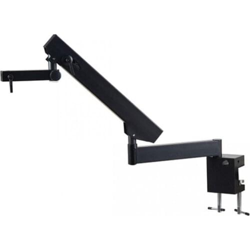 Clamps Style Stereo Microscope Stand Rocker Universal Bracket Head Arm for Trinocular Binocular Microscopio