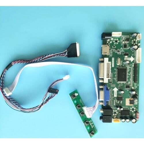 For LTN140AT05-101 14" VGA HDMI Panel Screen Controller kit Driver board 1366X768 monitor Card DVI LVDS LCD LED