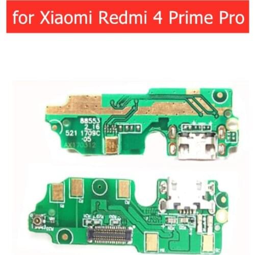 For Xiaomi Redmi 4 Prime Pro USB Charger Connector Flex Cable Microphone USB Charging Dock PCB Board Flex Cable Repair Parts