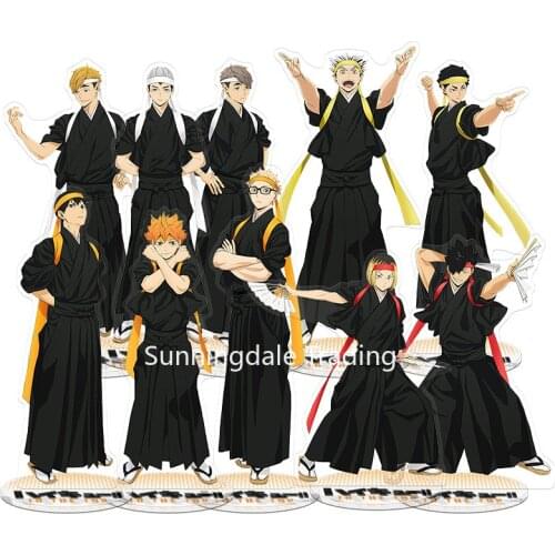 Haikyu!! Acrylic Stand Model Doll Shouyou Tobio Yuu Tooru Kei Kenma Tetsurou Koushi Tadashi Ryuunosuke Figure Toy 20cm