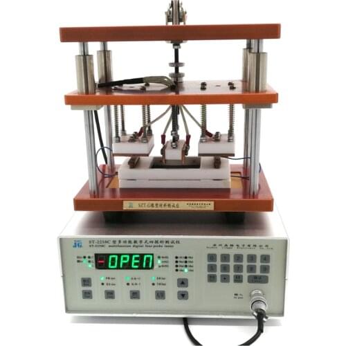 Test bench for sztg conductor rubber sheet/ probe head bracket