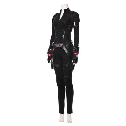 Cosplay Natasha Romanoff Costume Outfit Women Battle Uniform Suit Full Set Halloween Carnival Costume