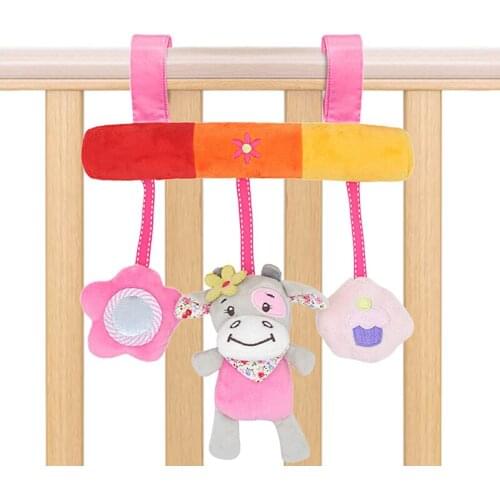 Soft Infant Crib Bed Stroller Toys Spiral Baby Toyss For Newborns Car Seat Educational Rattles Baby Towel Baby Toys 0-12 Months