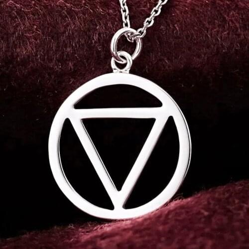 Necklace Akatsuki Hidan Ninja Jashin Symbol Trinity Christianity Catholicism Pendant Religion New Anime Jewelry Wholesale