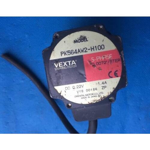 PK564AW2-H100 stepper motor , used one, 85% appearance new , good working , free shipping