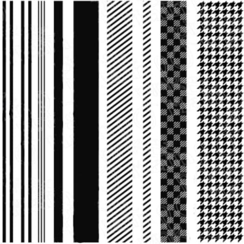 Stripe background Transparent Clear Silicone Stamp/Seal for DIY scrapbooking/photo album Decorative clear stamp/A737