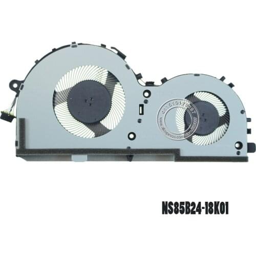 Laptop CPU Cooling Fan NS85B24 DC05V 1.00A -18K01 8PIN DC28000E1D0 for LENOVO Gaming IdeaPad L340-17IRH L340-15IRH