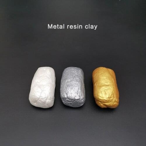 High quality Resin Clay Gold Silver Pearl White Resin Clay Diy Jewelry Headdress Accessories Armor Weapons Handmade